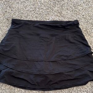 Athleta Girl Black skort size 14